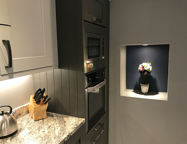 View of the kitchen