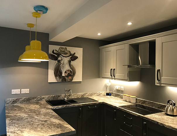 View of the kitchen